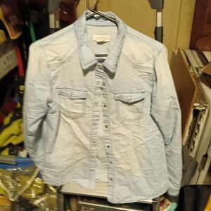 Light Blue Button-Up Shirt